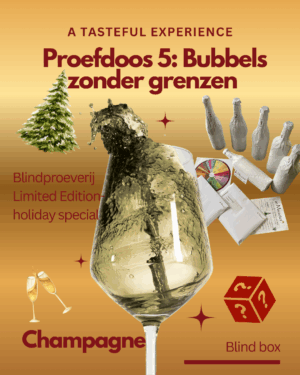 White Red Minimal Wine Tasting Instagram Post-8 Proefdoos 5: Bubbels zonder grenzen - Limited Edition